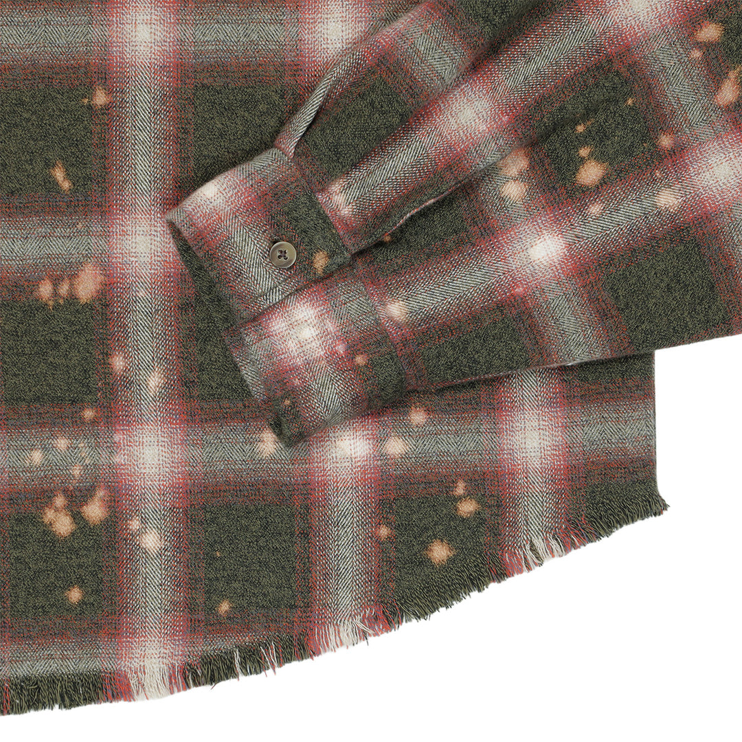 SATOSHI NAKAMOTO (サトシナカモト) - PATCHWORK FLANNEL シャツ