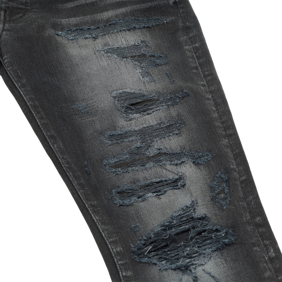 AMIRI(アミリ) - AMIRI VARSITY JEAN VINTAGE INDIGO デニムパンツ