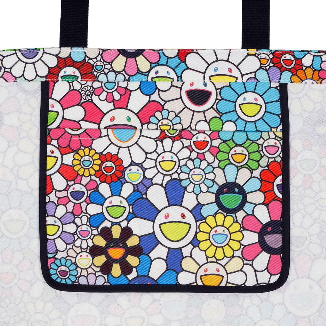 ☆村上隆☆「Multi-color Flowers」トートバッグ Multi-color Flowers Tote Bag 村上隆 トートバッグ
