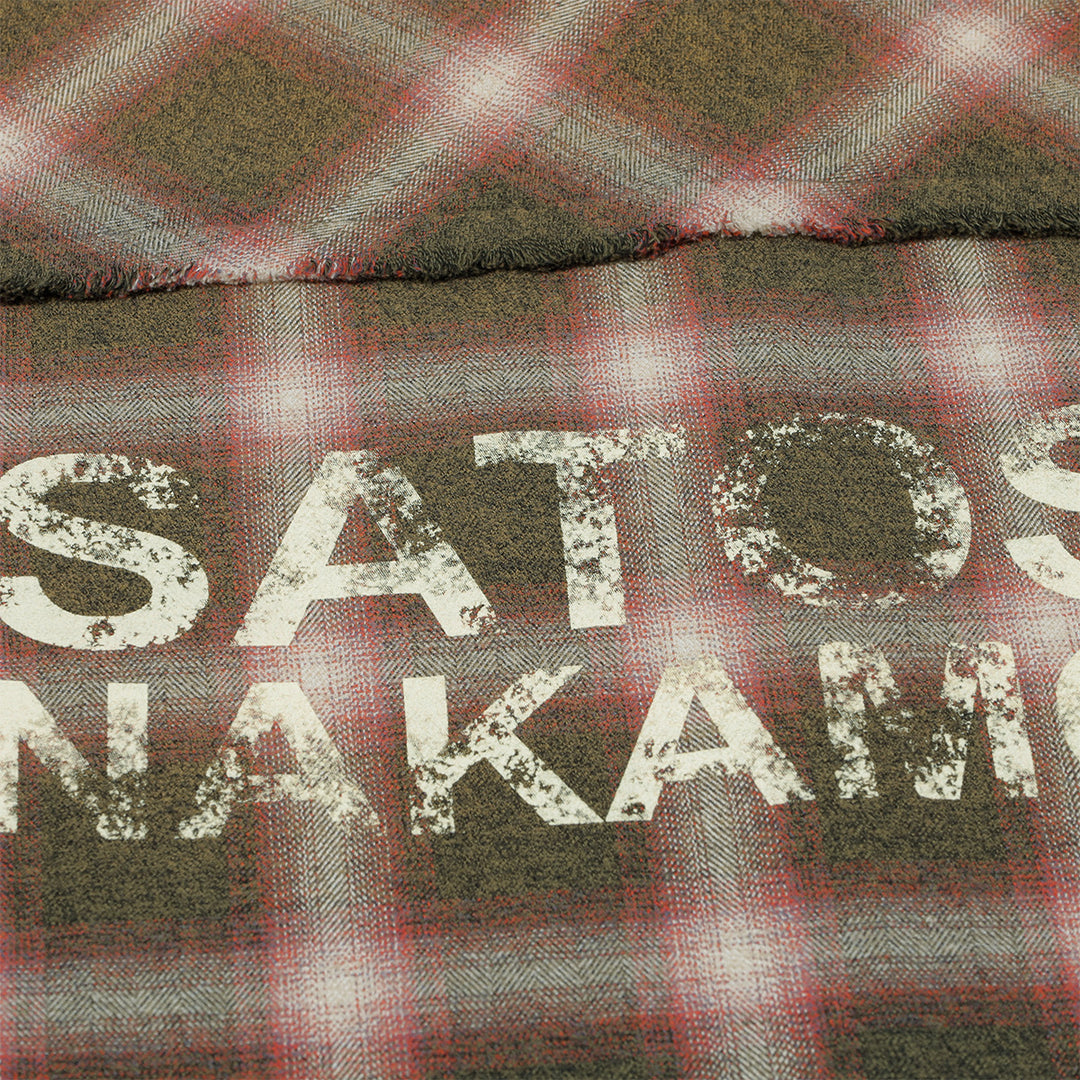 SATOSHI NAKAMOTO (サトシナカモト) - PATCHWORK FLANNEL シャツ