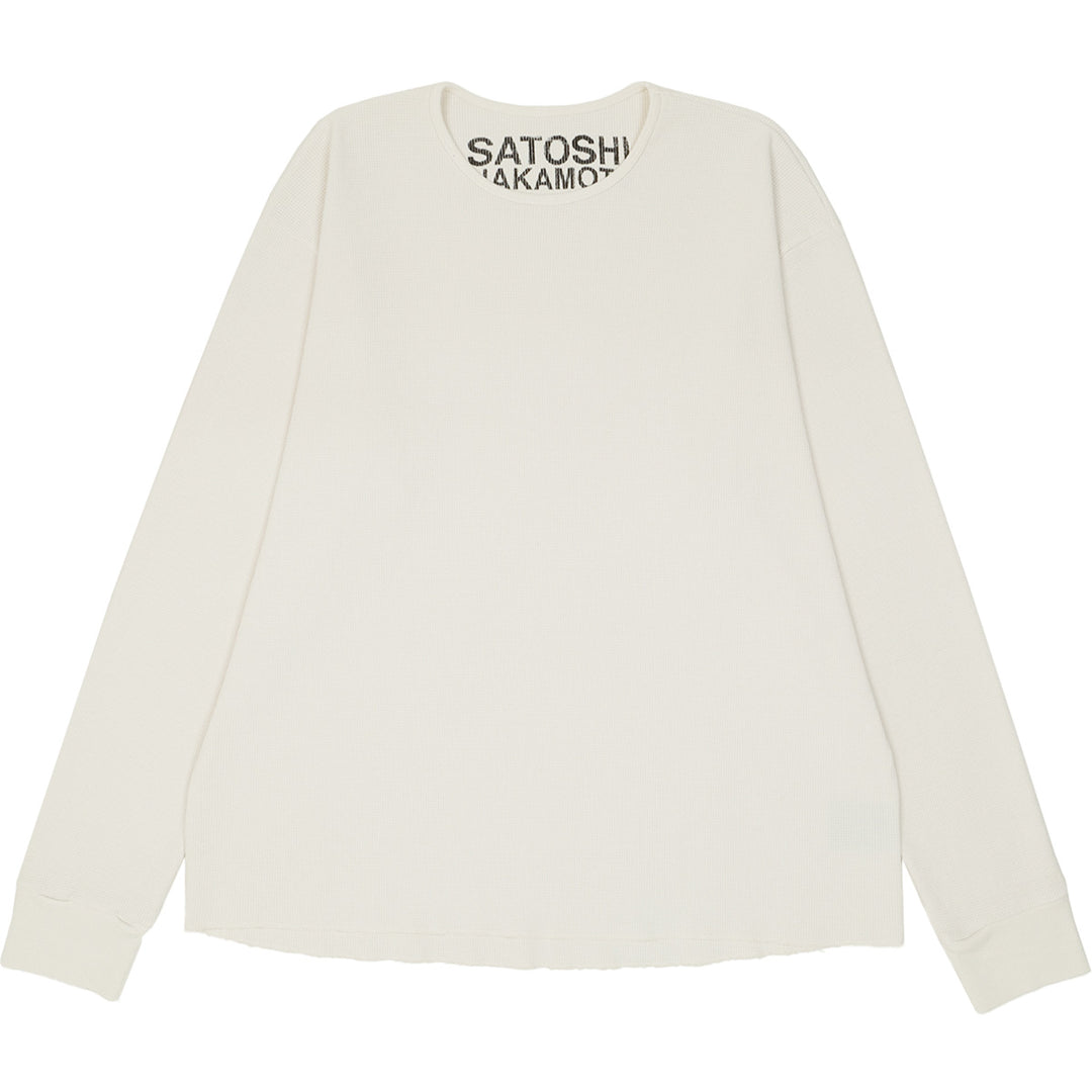 SATOSHI NAKAMOTO - LUKE TEE THERMAL Crew Neck | cherry official