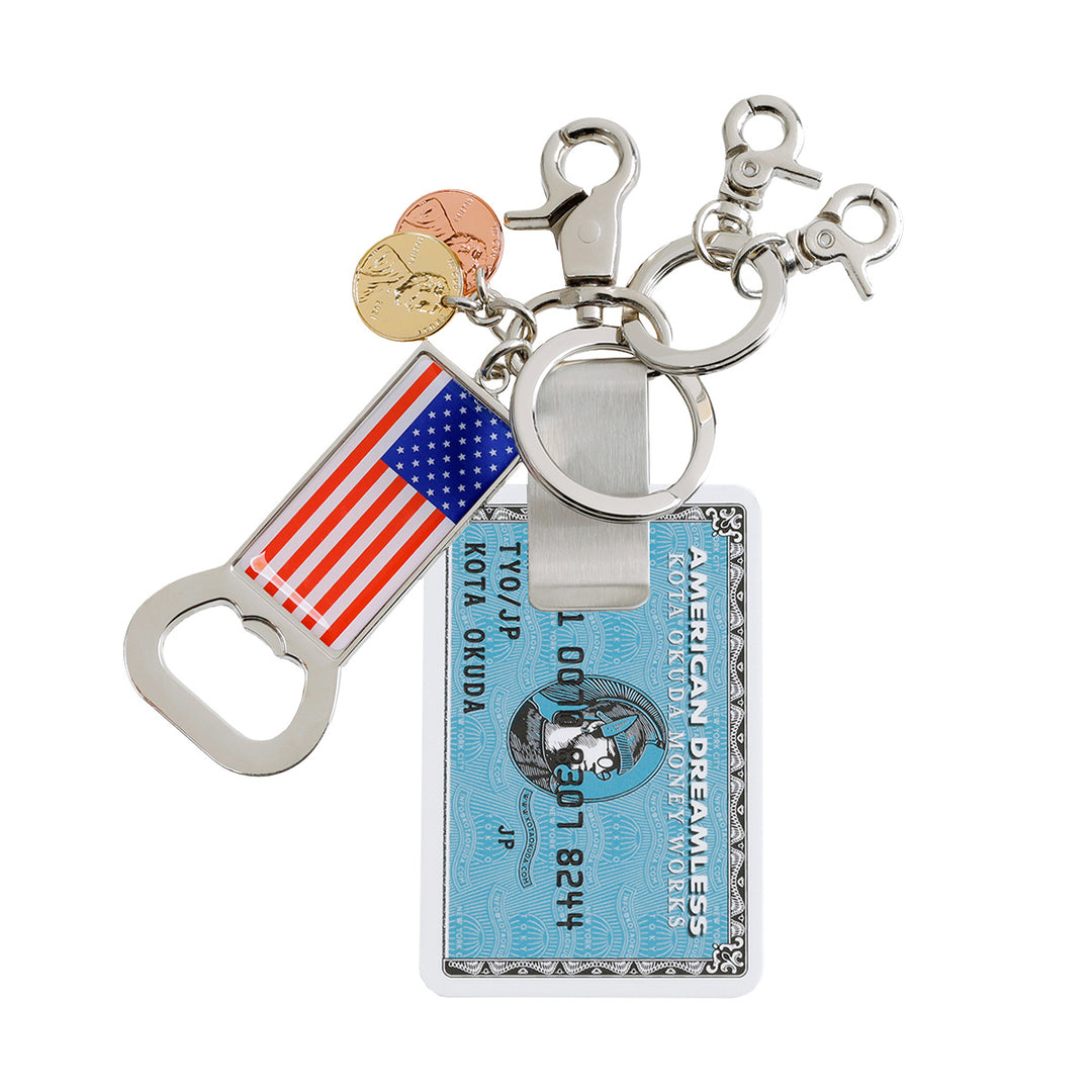 KOTA OKUDA　MONEY CLIP KEYRING KOTA OKUDA (コウタ オクダ) - MONEY CLIP KEYRING BLUE | 通販 cherry