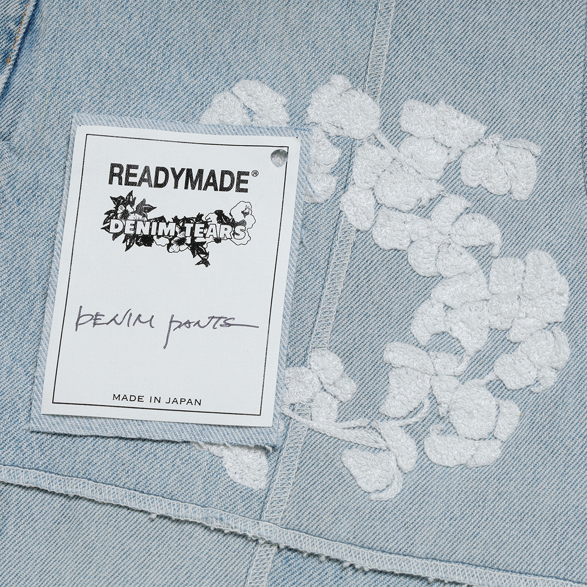 READYMADE - READYMADE×DENIM TEARS COTTON WREATH DENIM Denim Pants