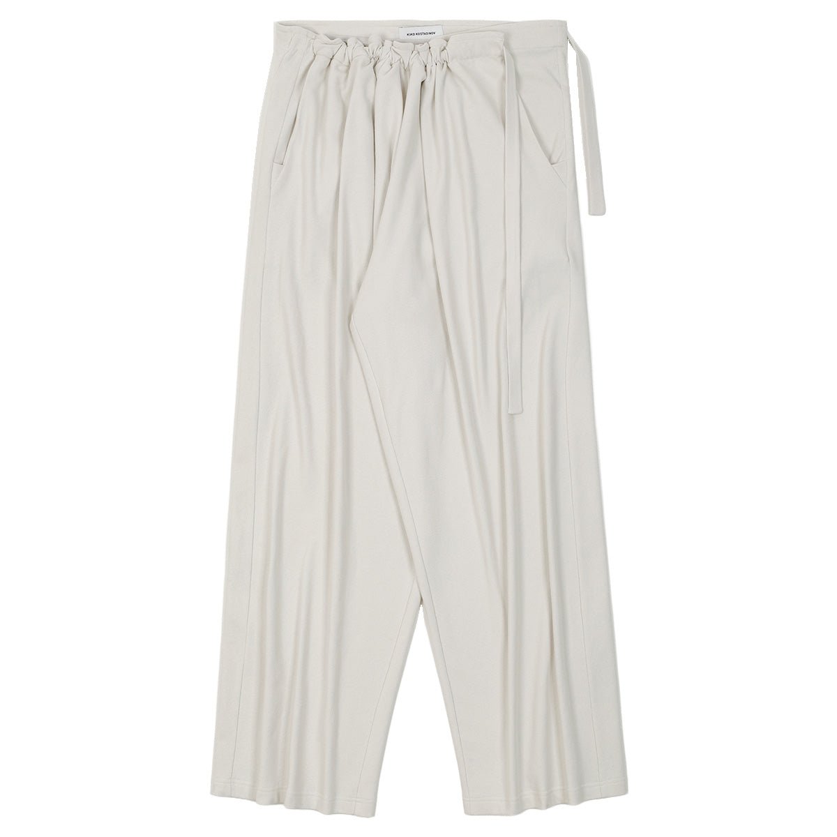 OSCAR WIDE TROUSERS - cherry fukuoka - KIKO KOSTADINOV - PANTS