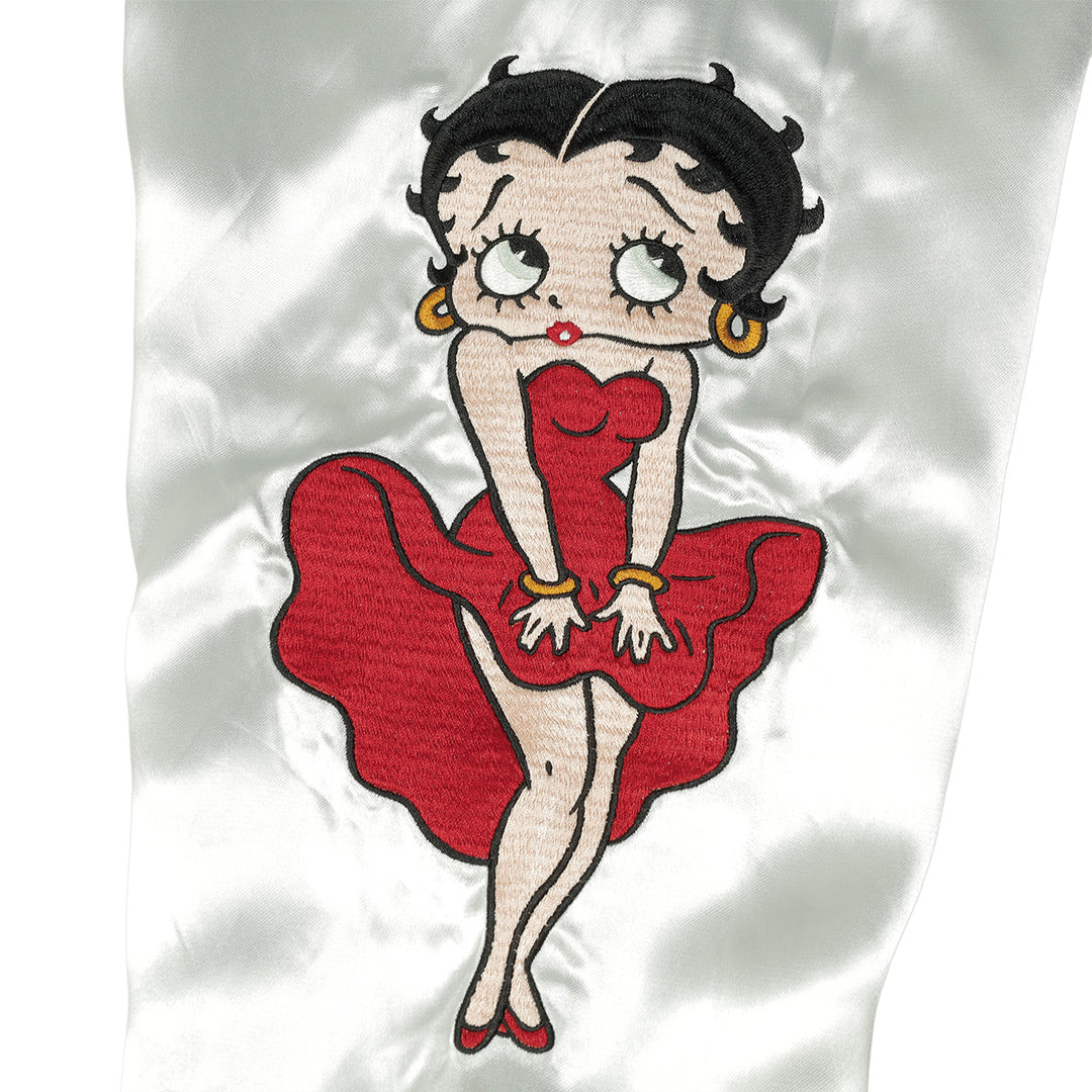 MASTERMIND WORLD×BETTY BOOP スーベニアジャケット MASTERMIND WORLD - MASTERMIND WORLD x Betty Boop™ SOUVENIR JACKET