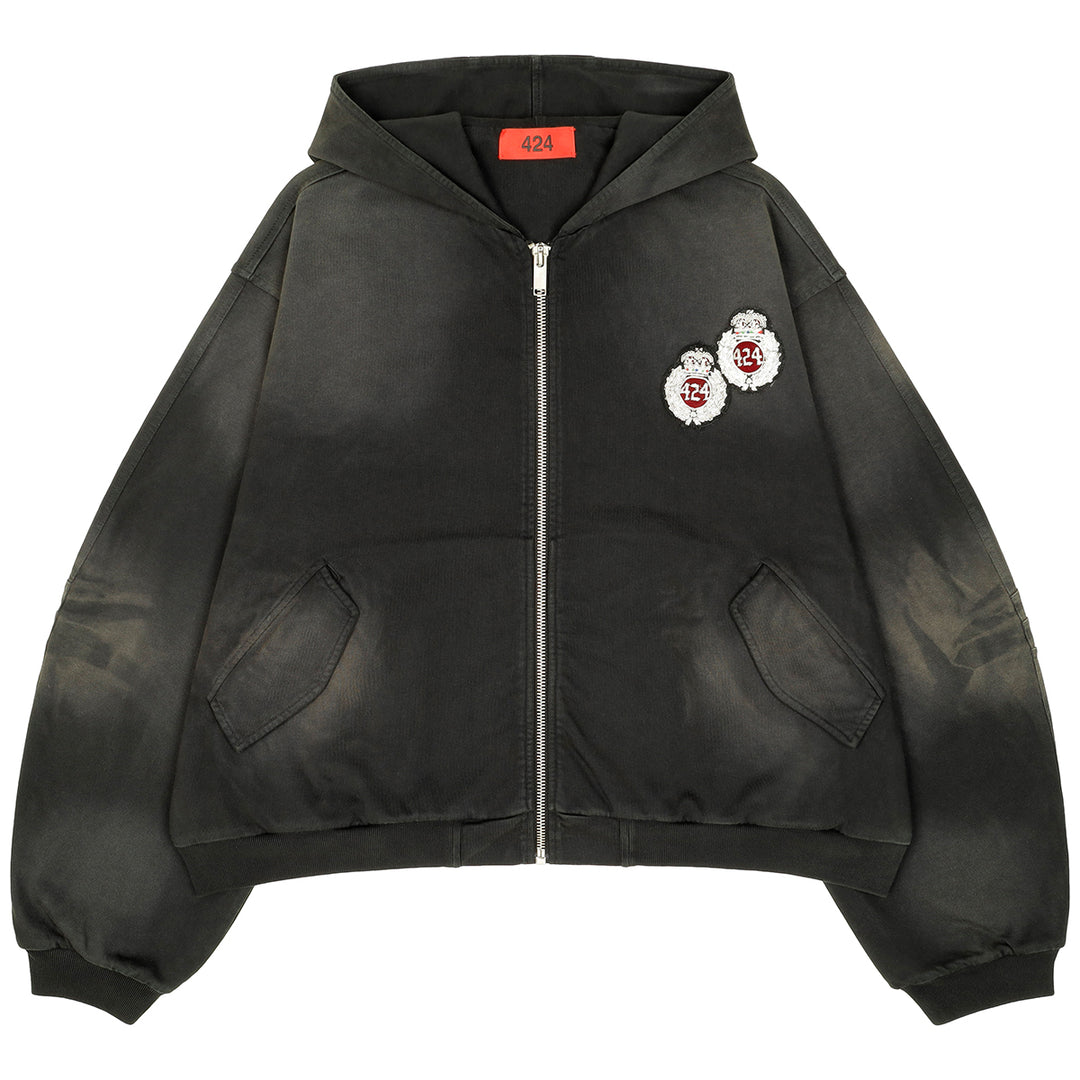 424 フォートゥーフォー デニムジャケット ブラック 424 フォートゥーフォー デニムジャケット ブラック 424 フォートゥー