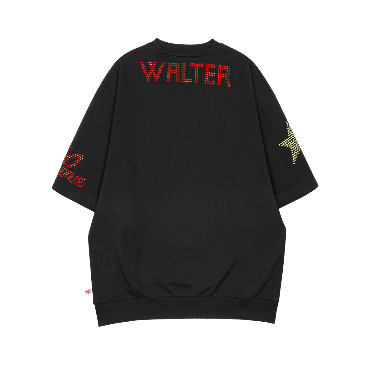 Walter Van Beirendonck graphic-print mock-neck T-shirt