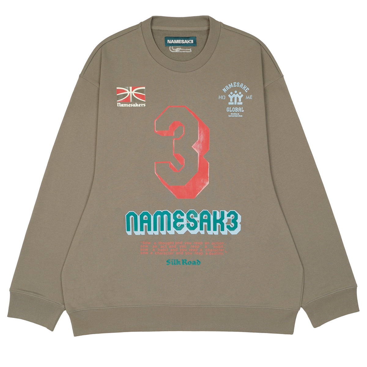 セント マイケル - ©SAINT M×××××× - SM023 MICHAEL CREWNECK SWEAT