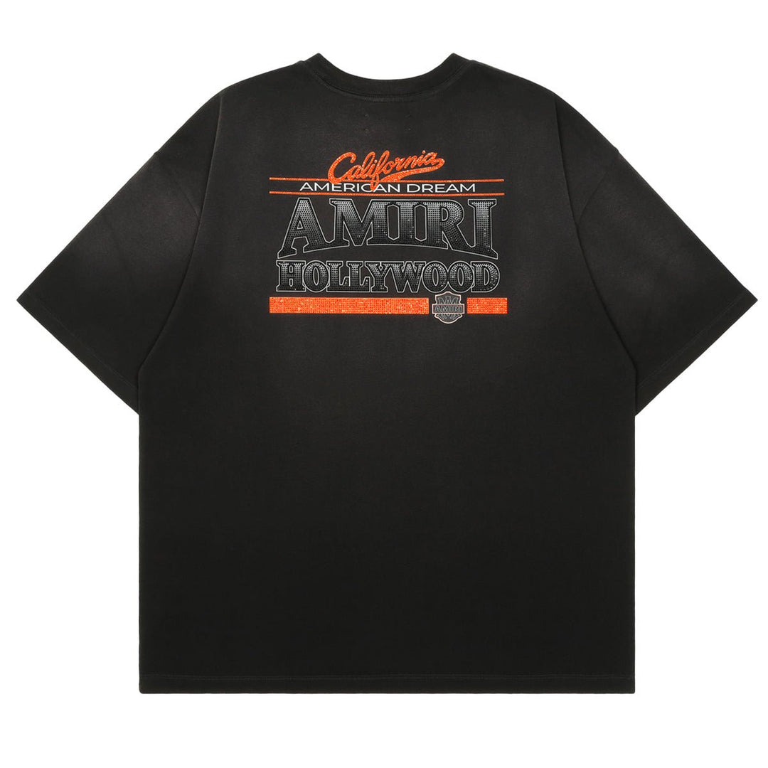 アミリtシャツ AMIRI(アミリ) - CRYSTAL SKATER OVERSIZED TEE Tシャツ | cherry