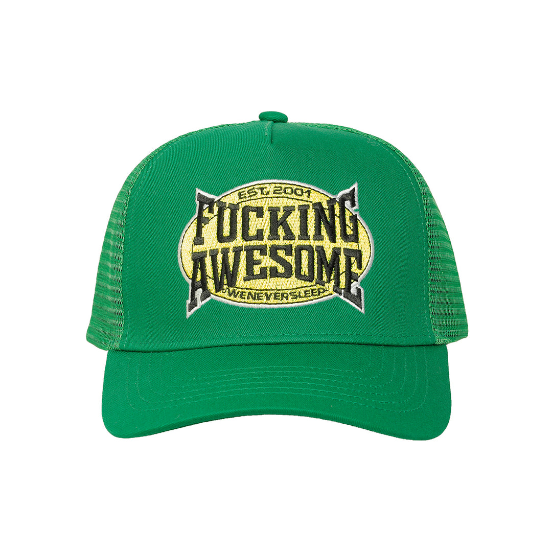 FUCKING AWESOME (ファッキン オーサム) - KO MESH TRUCKER SNAPBACK GREEN キャップ | cherry  オンライン公式通販サイト – cherry fukuoka