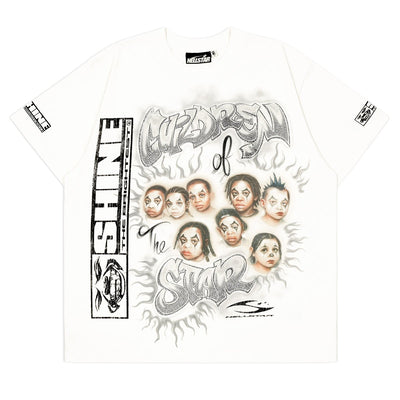 CHILDREN OF THE STAR T-SHIRT - cherry fukuoka - HELLSTAR - T-SHIRT