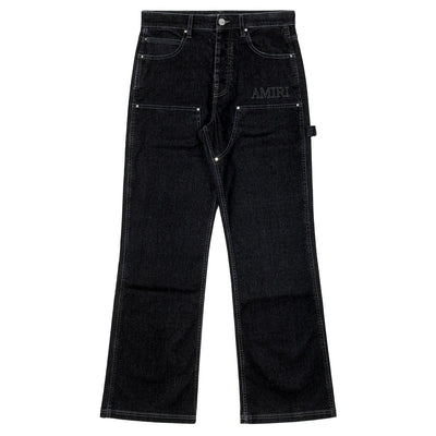 FLOCK DENIM CARPENTER JEAN - cherry fukuoka - AMIRI - DENIM
