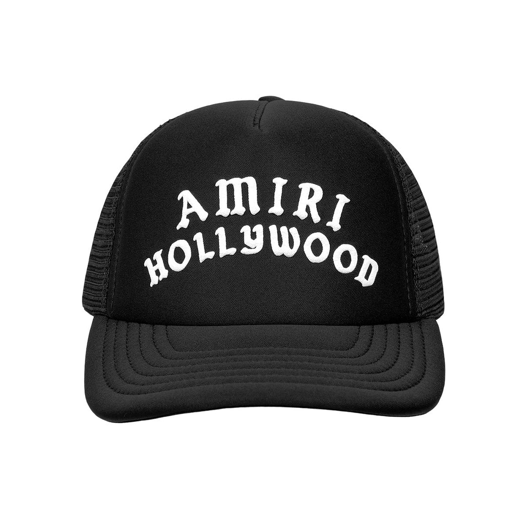 AMIRI(アミリ) -HOLLYWOOD TRUCKER HAT BLACK/BLACK キャップ | cherry