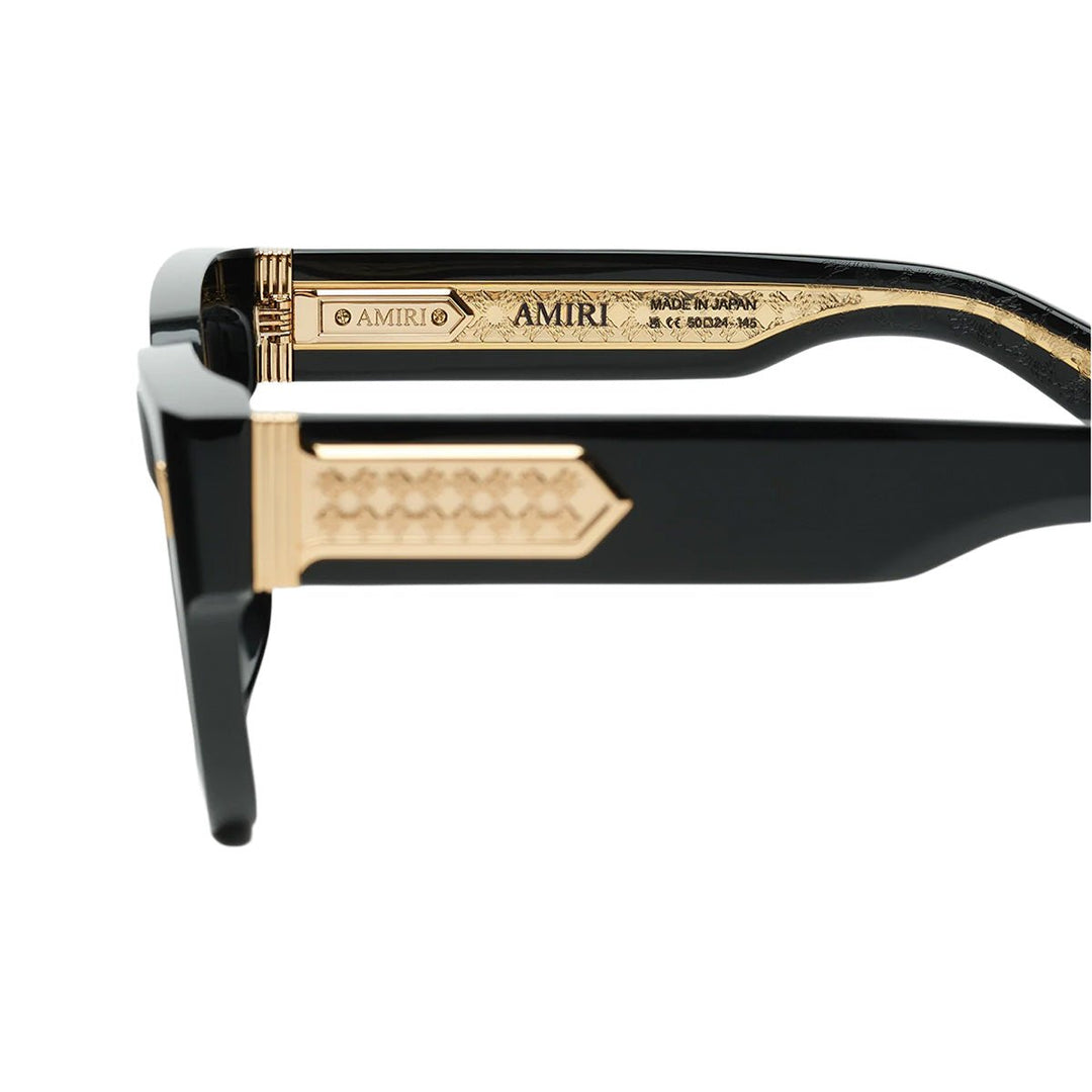 AMIRI(アミリ) - MULHOLLAND SUNGLASSES BLACK GOLD サングラス