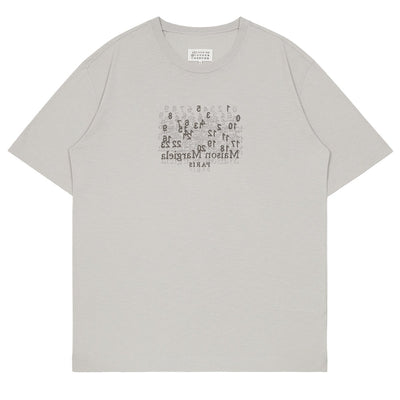NUMBERED COTTON T-SHIRT - cherry fukuoka - Maison Margiela - T-SHIRT