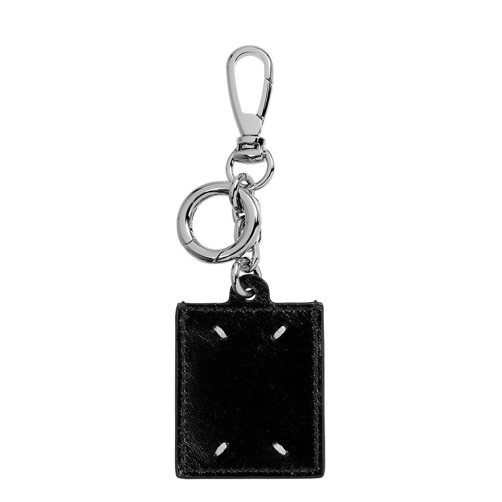 Maison Margiela (メゾン マルジェラ) - MIRRORED KEY RING BLACKキー