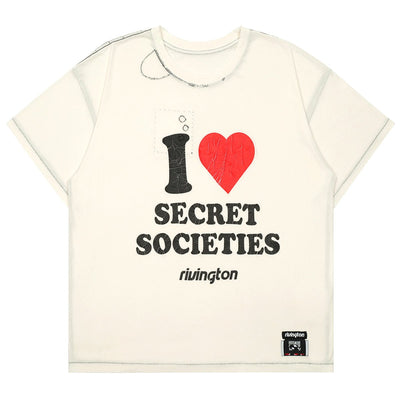SECRET SOCIETIES TYLER TEE - cherry fukuoka - RRR123 - T-SHIRT