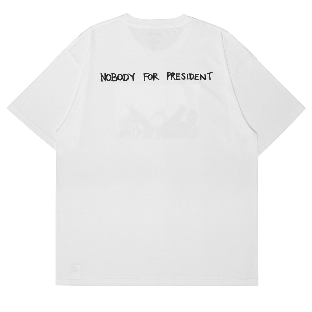 FUCKING AWESOME (ファッキン オーサム) - NOBODY FOR PRESIDENT TEE WHITE Tシャツ | cherry  オンライン公式通販サイト – cherry fukuoka