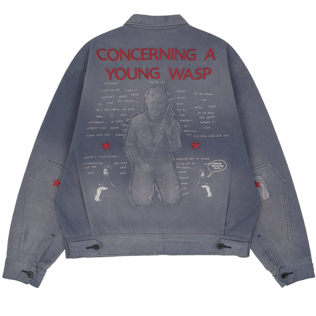 YOUNG WASP JACKET - cherry fukuoka - ENFANTS RICHES DEPRIMES - COAT/JACKET
