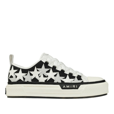 AMIRI (アミリ) - STARS COURT LOW SNEAKERS WHITE/BLACK