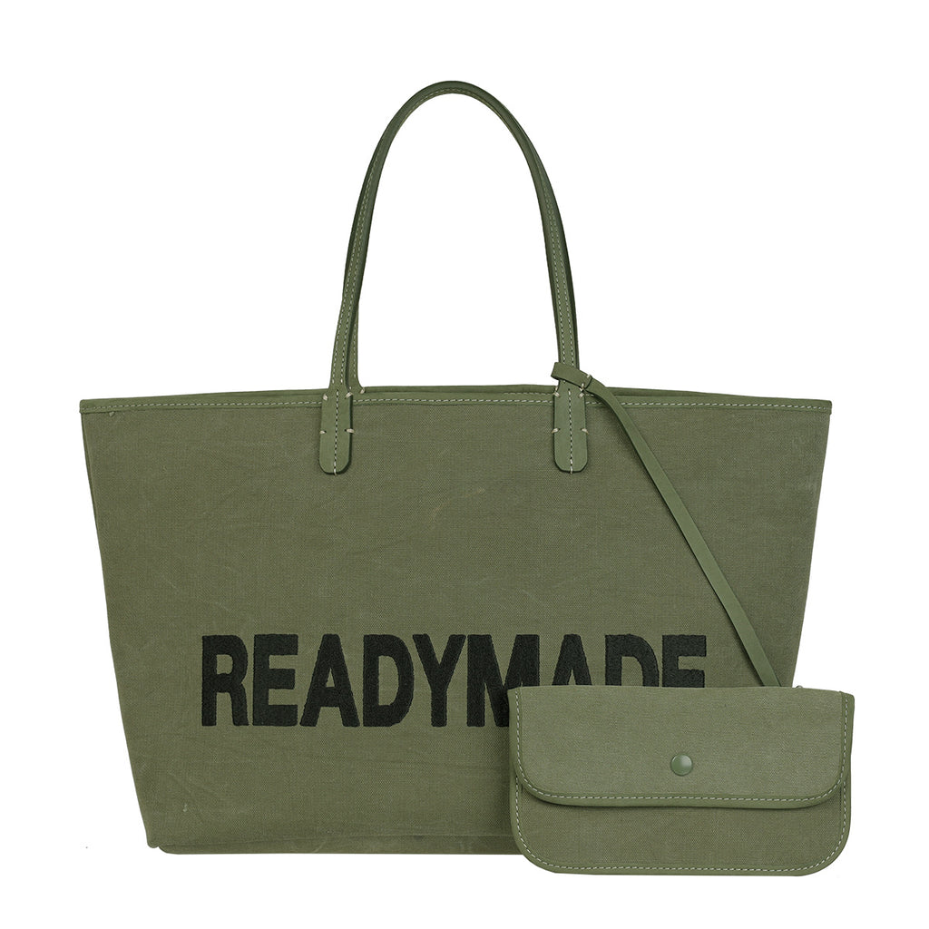 READYMADE（レディメイド） EASY TOTE トートバッグ グリーン-