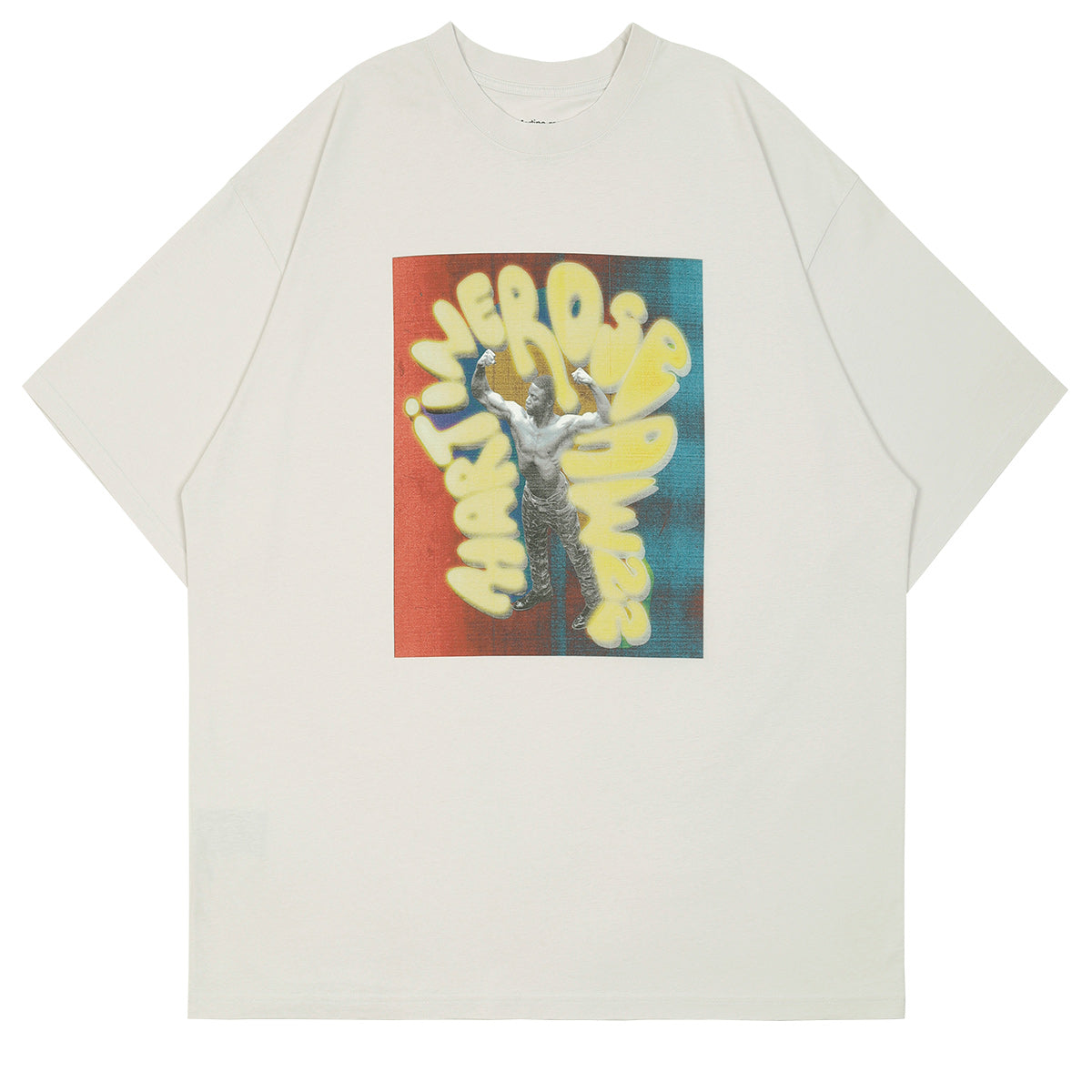 Martine Rose Oversized L/S T-Shirt, No Hard Feelings