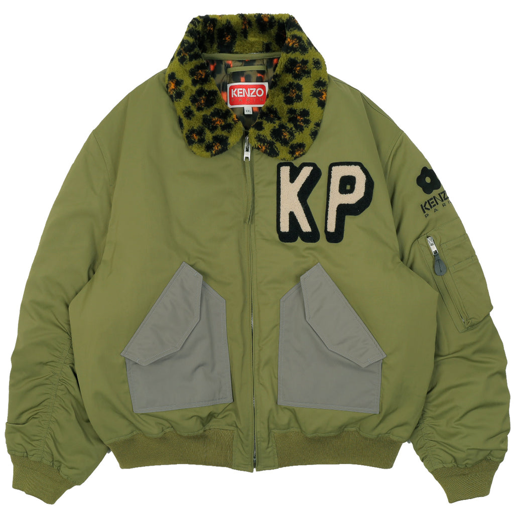 90's KENZO HOMME back logo bomber jacket