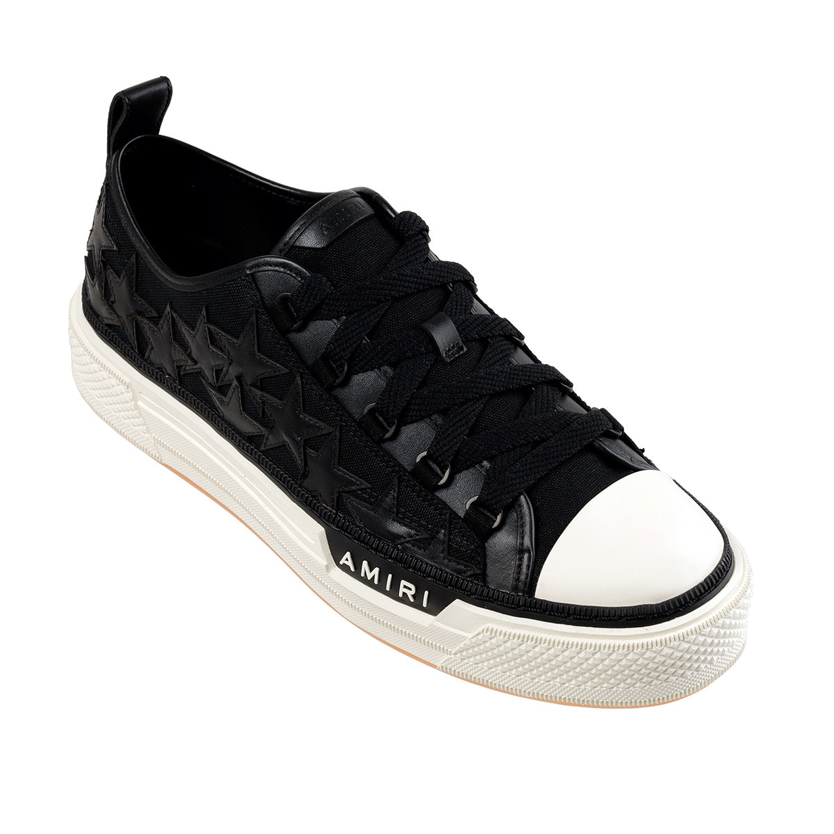 AMIRI (アミリ) - STARS COURT LOW SNEAKERS BLACK/WHITE スニーカー