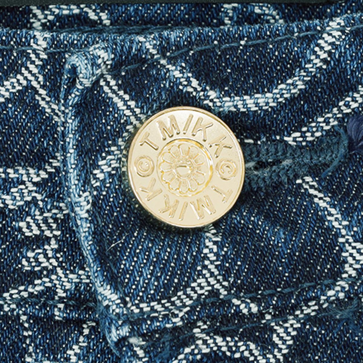 Takashi Murakami / kaikai kiki - Flowers and Skulls Jacquard Denim 