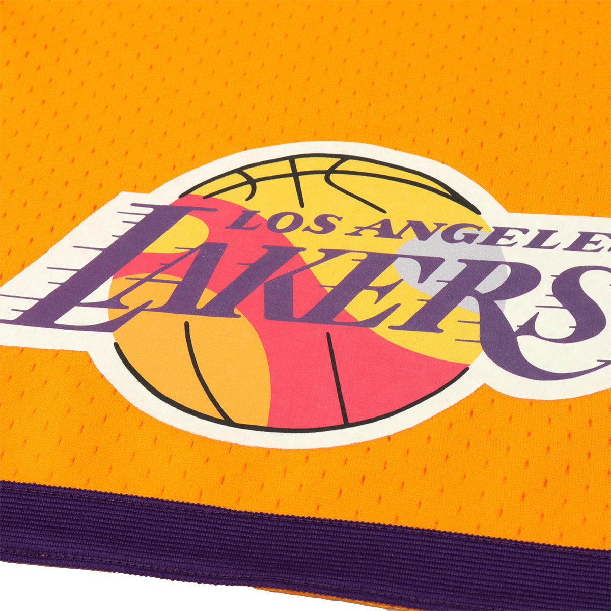 Takashi Murakami ComplexCon x LA Lakers M&N Basketball Shorts YellowTakashi  Murakami ComplexCon x LA Lakers M&N Basketball Shorts Yellow - OFour