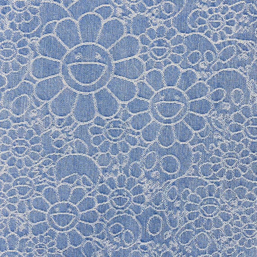 Takashi Murakami / kaikai kiki - Flowers and Skulls Jacquard Denim